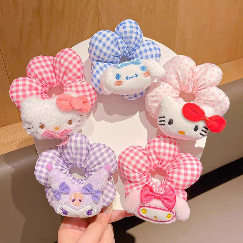 Cột bông hoa phồng sanrio bé 1937