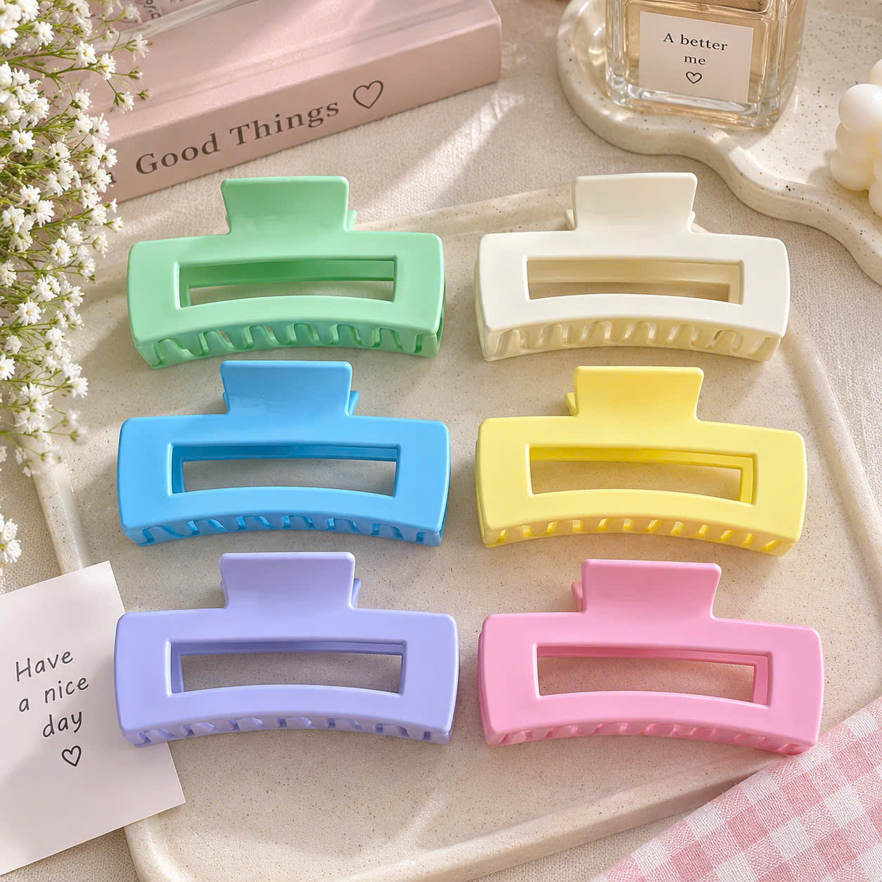 Gắp nhựa vuông dọc rỗng dày 5145