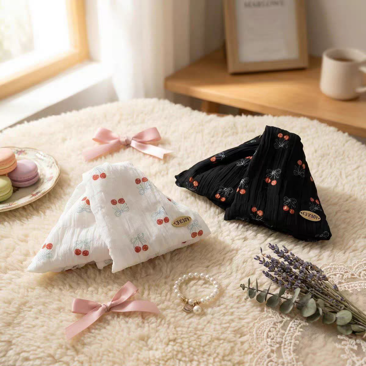 Gắp tam giác vải cherry 5090
