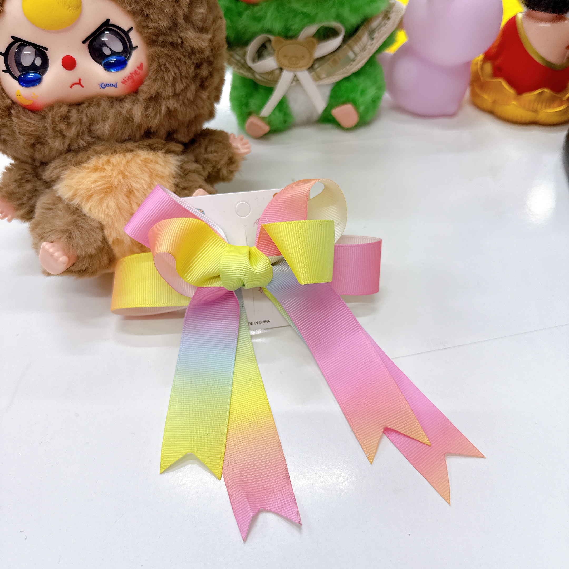 Kẹp nơ pastel cánh tiên dài 5050