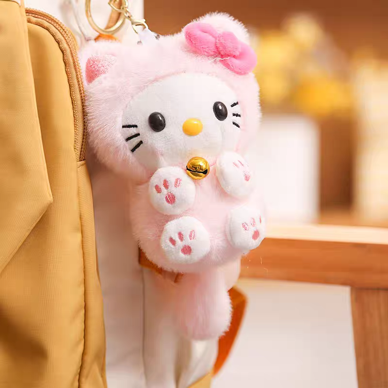 Móc khoá bông hello kitty 1027
