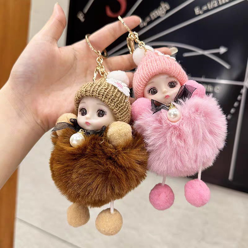 Móc khoá búp bê bông 1024