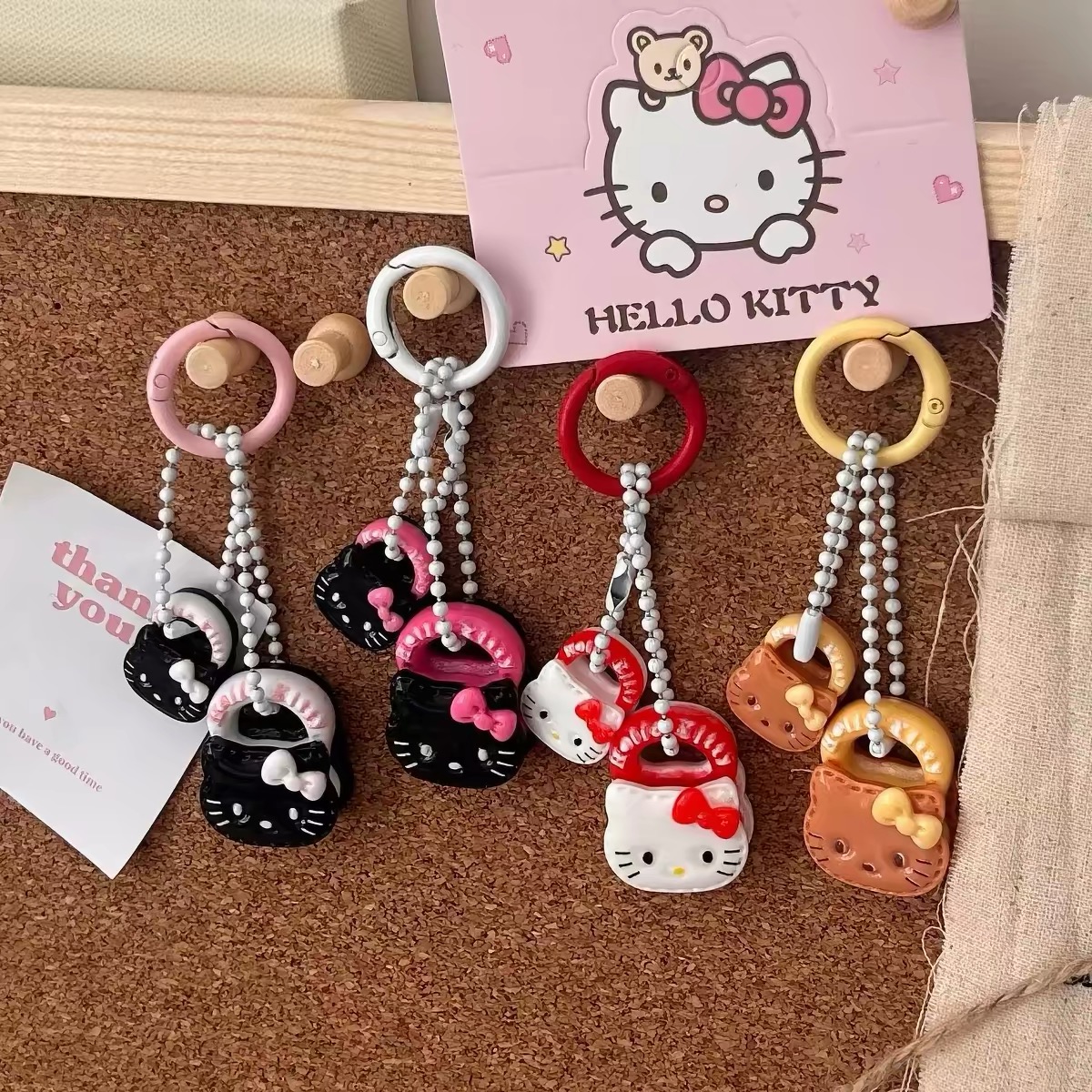 Móc khoá mặt hello kitty 1053