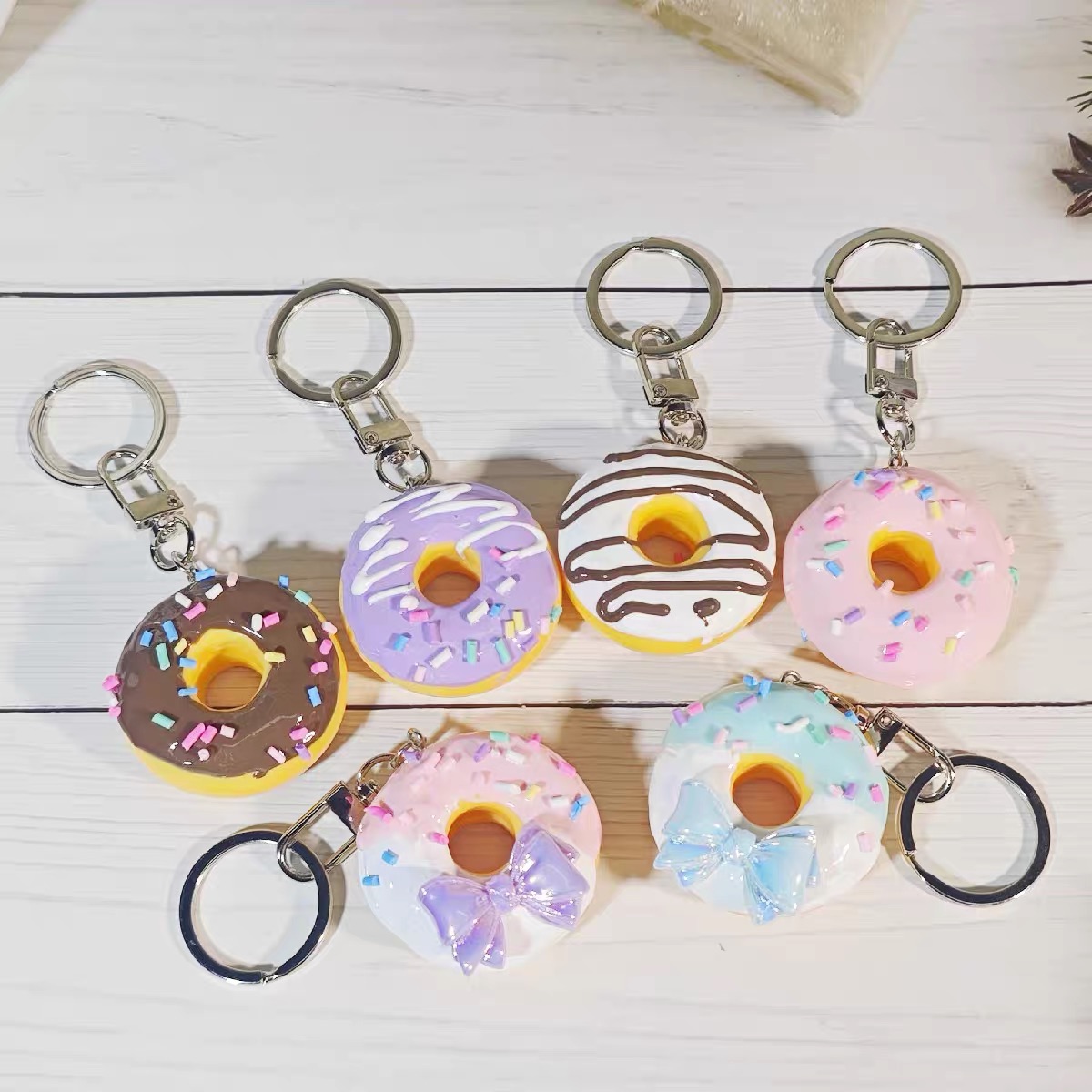 Móc khoá squishy donut 1034