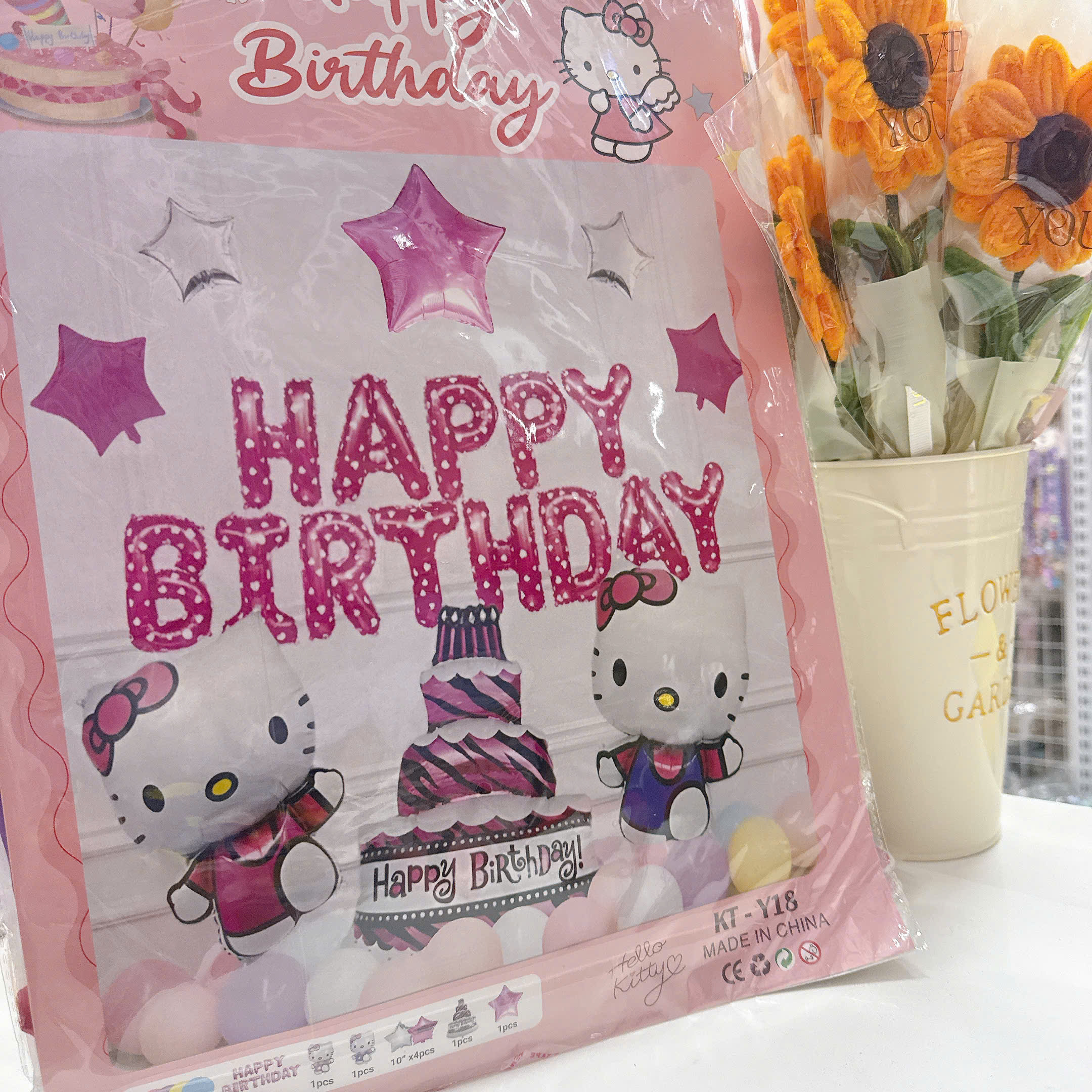 Set sinh nhật hello kitty 287
