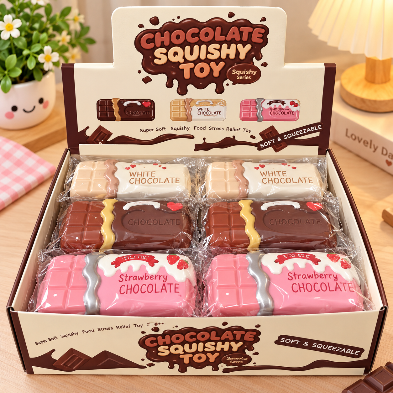 Squishy thỏi socola 718