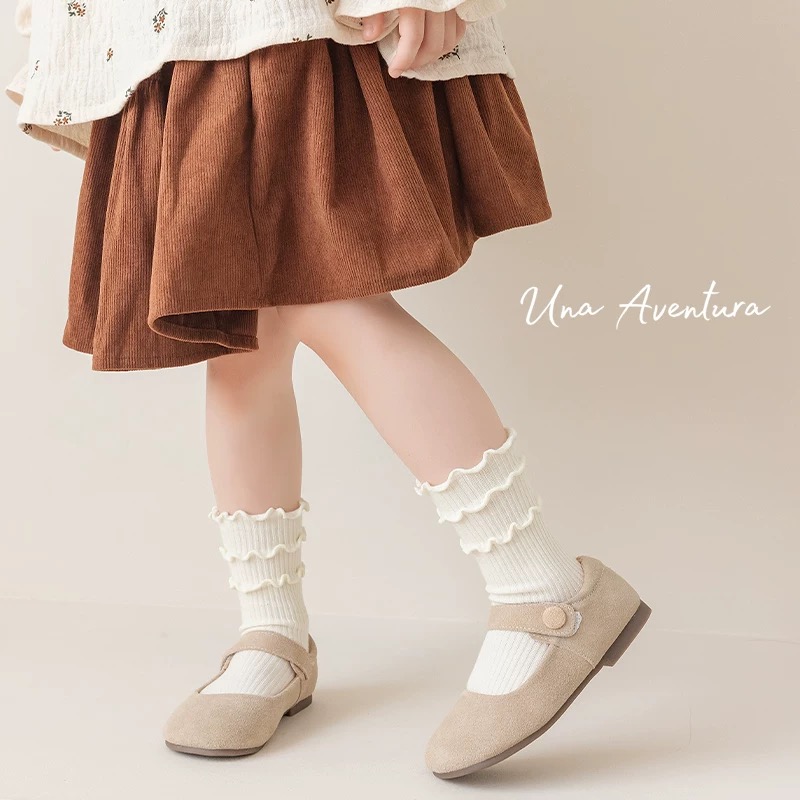 Tất cao cổ 3 tầng bèo cho bé 2-5t 1897
