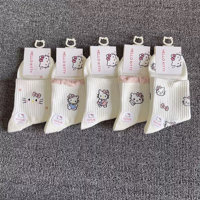 Tất cao cổ hello kitty 082