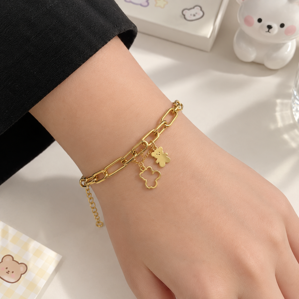 Vòng tay titan gấu xích lớn 1055