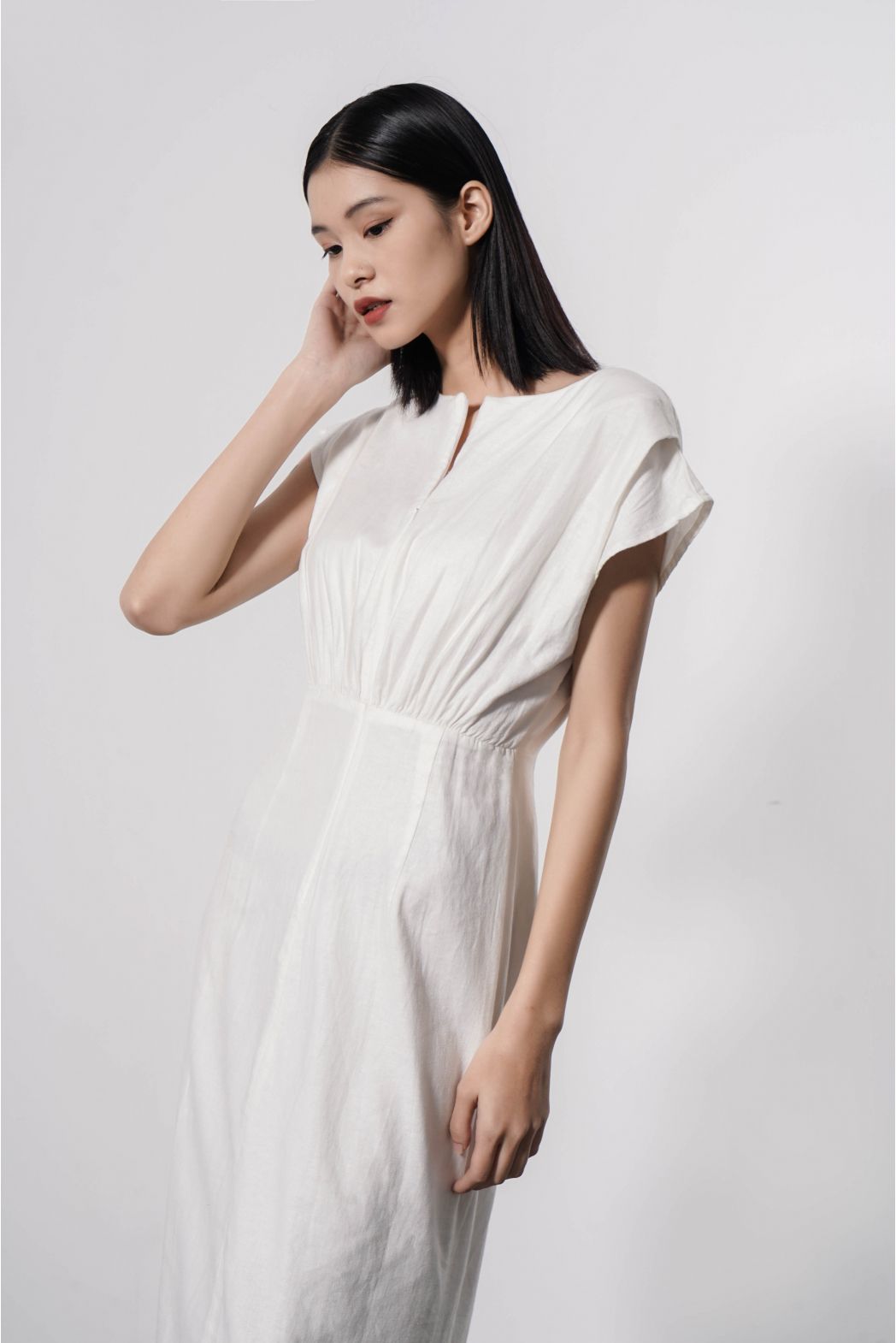 ĐẦM CHỮ A CÓ TÚI TAY NGẮN