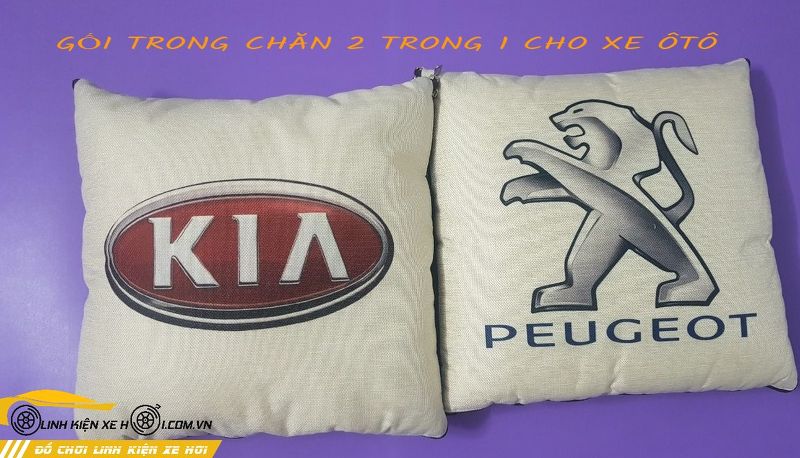 GỐI TRONG CHĂN 2 TRONG 1 CHO XE ÔTÔ