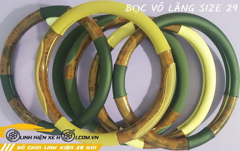 BỌC VÔ LĂNG XE HƠI SIZE 29
