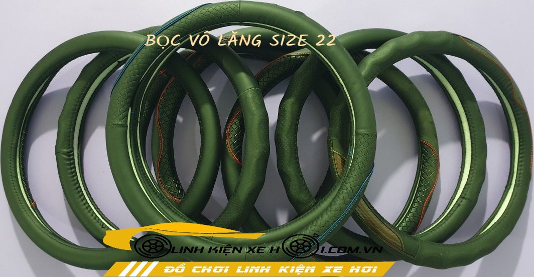 BỌC VÔ LĂNG ÔTÔ SIZE 22