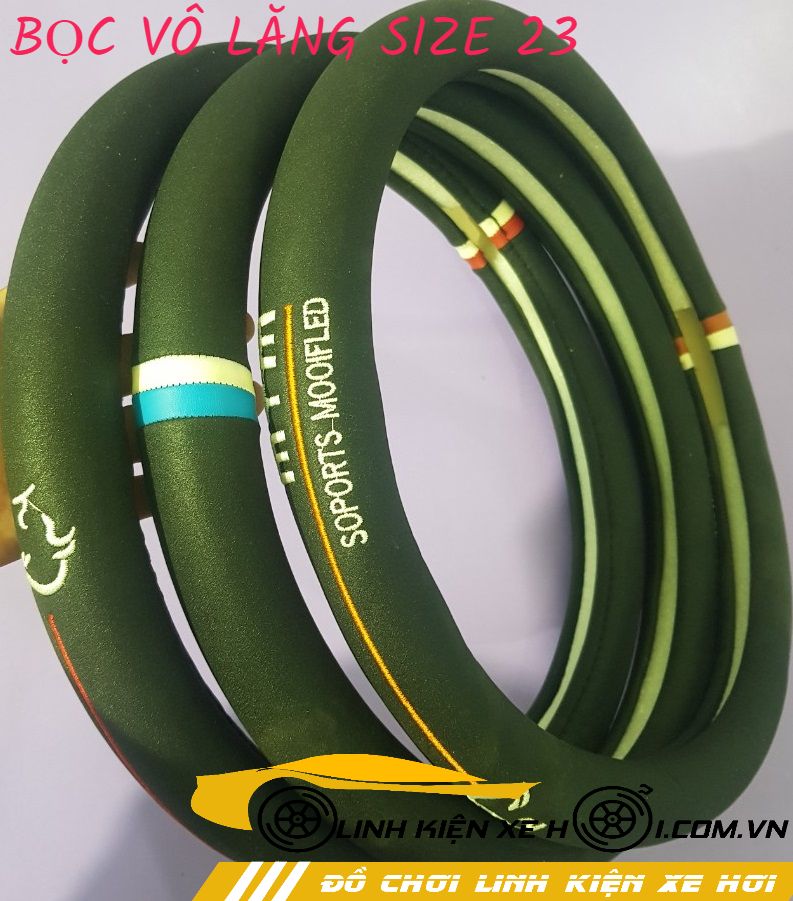 BỌC VÔ LĂNG ÔTÔ SIZE 23