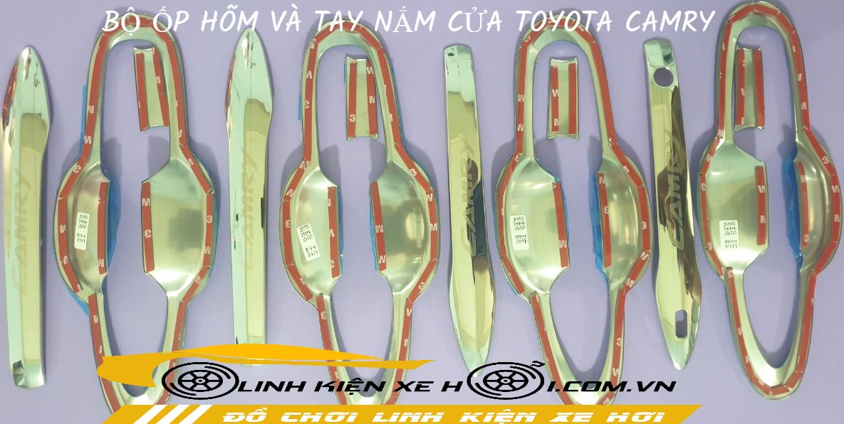 BỘ ỐP HÕM VÀ TAY NẮM CỬA CAMRY