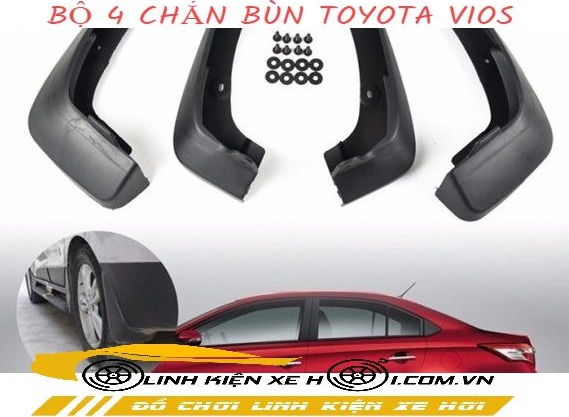 BỘ 4 CHẮN BÙN TOYOTA VIOS