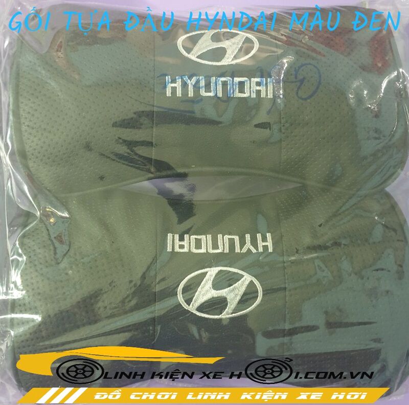GỐI TỰA ĐẦU HYUNDAI MÀU ĐEN