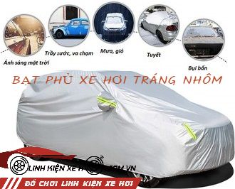 BẠT PHỦ XE HƠI TRÁNG NHÔM