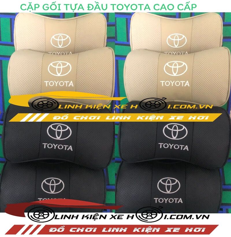 CẶP GỐI TỰA ĐẦU TOYOTA CAO CẤP