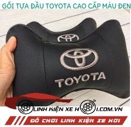 GỐI TỰA ĐẦU TOYOTA CAO CẤP MÀU ĐEN