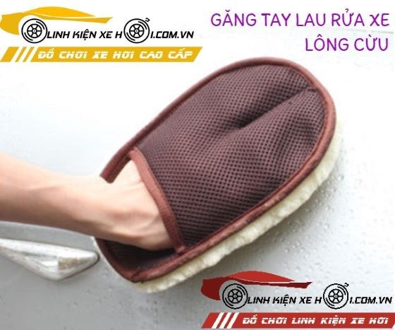 GĂNG TAY LAU RỬA XE LÔNG CỪU