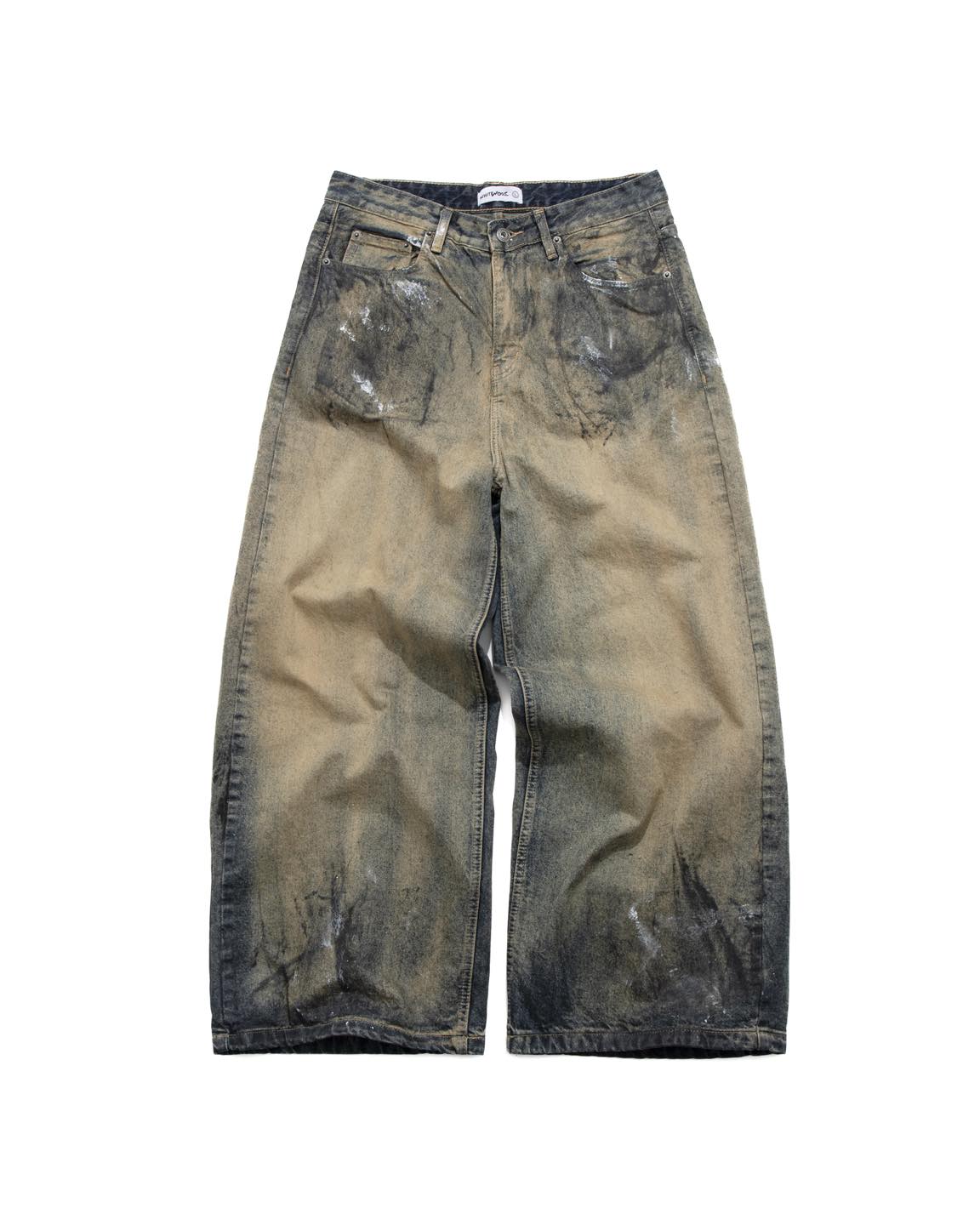 Quần Jeans Ống Rộng WHITENOSE ARTISAN WASH BAGGY JEAN chất liệu jean 13.5 OZ