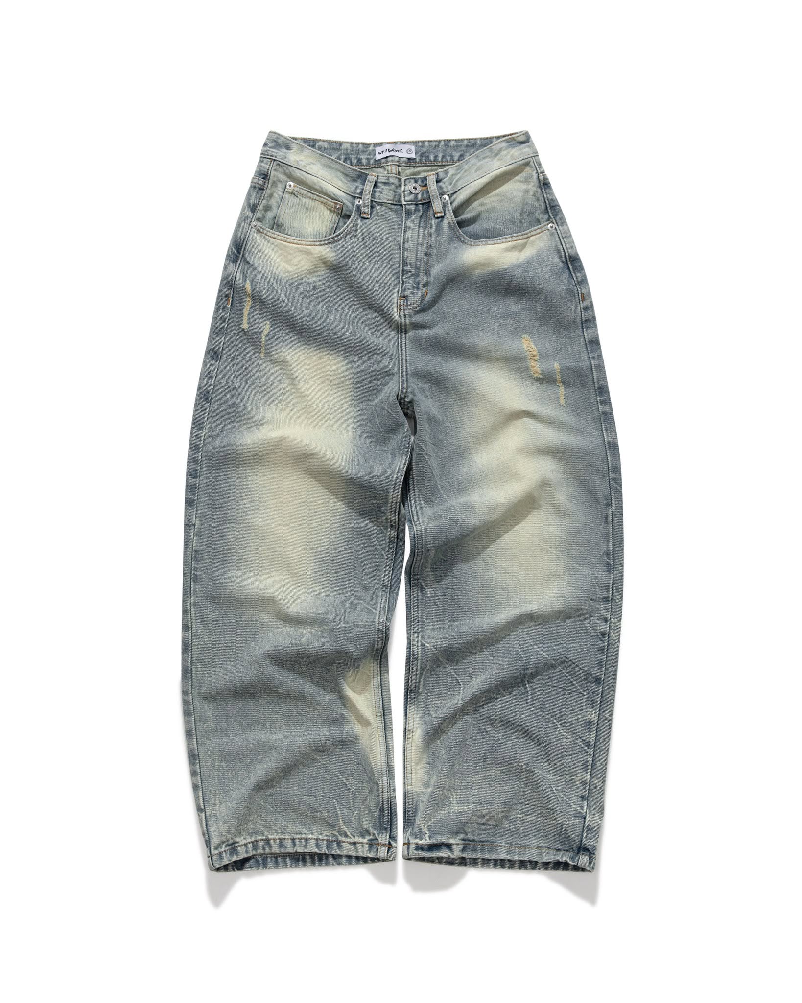 STATIC FADE BAGGY JEANS/ BLUE