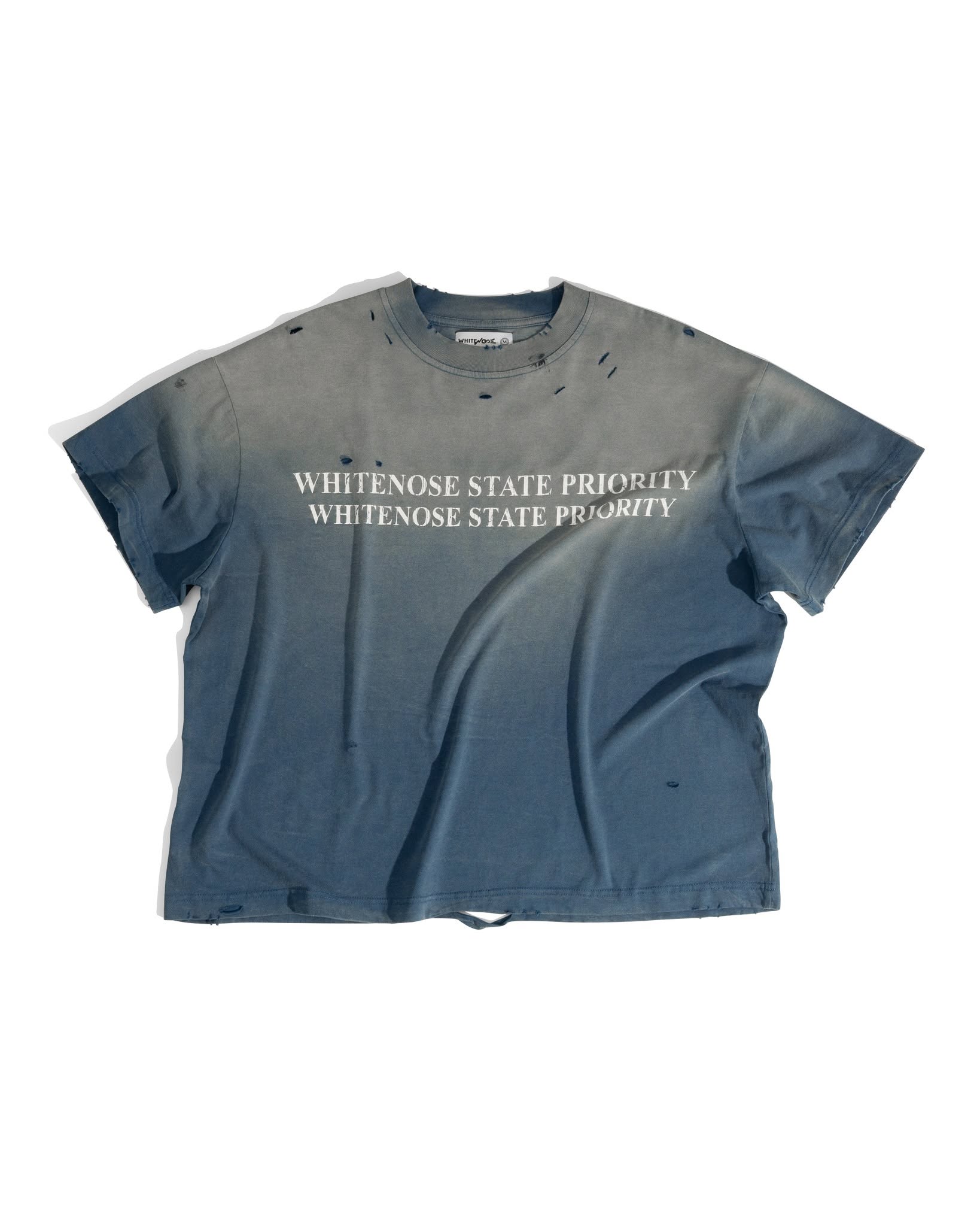 WHITENOSE STATE PRIORITY BOXY TEE/ VINTAGE BLUE