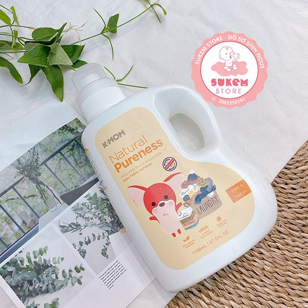 Nước xả Kmom dạng can 1700ml