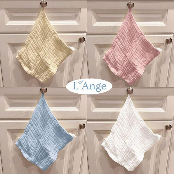 Khăn sữa vải bông 9 lớp L'Ange 22x22