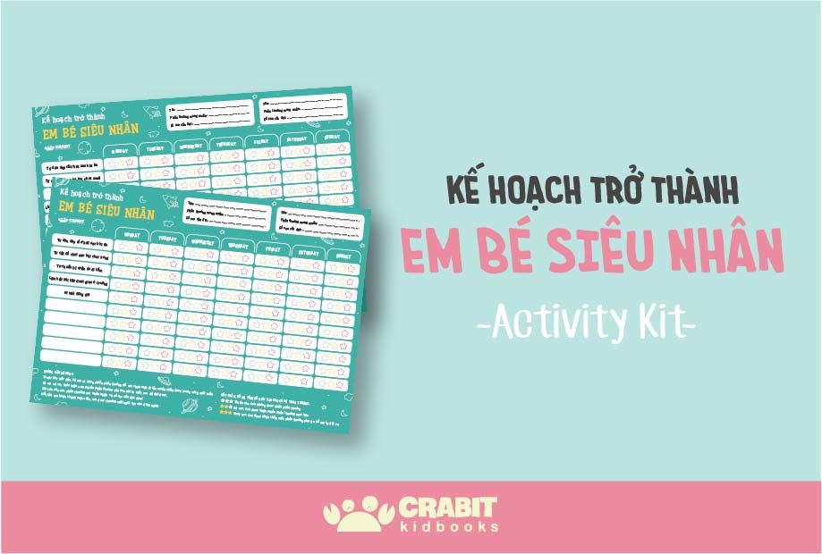 Activity Kit - Kế hoạch trở thành em bé siêu nhân