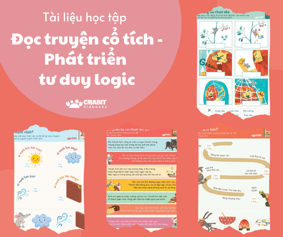 Tài liệu học tập “Đọc truyện cổ tích - Rèn tư duy logic”