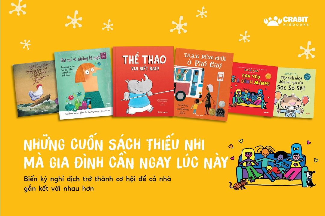 NHỮNG CUỐN SÁCH THÚ VỊ TRANH THỦ ĐỌC CÙNG NHAU KHI CÓ THỜI GIAN