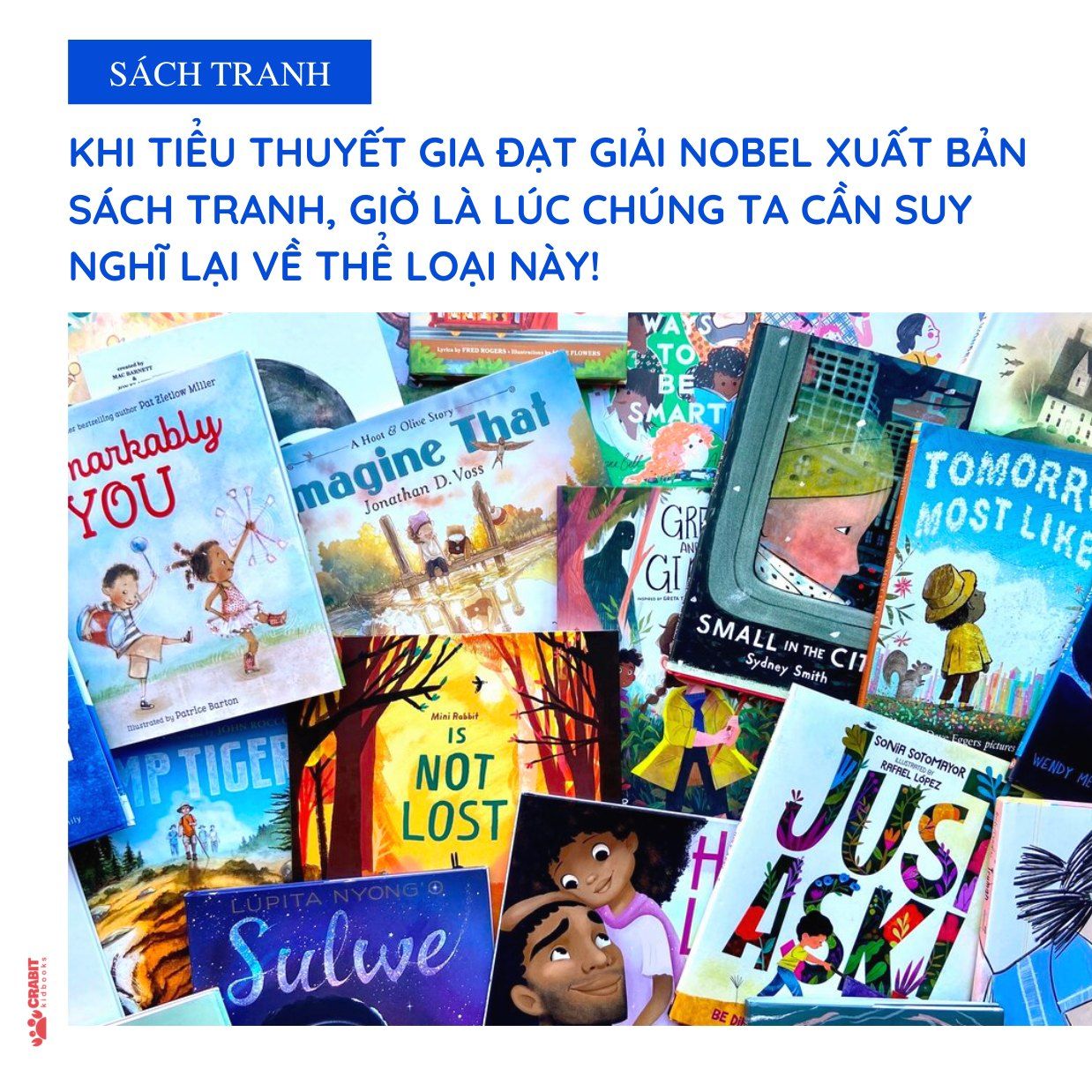 SÁCH TRANH KHÔNG CHỈ CHO TRẺ EM