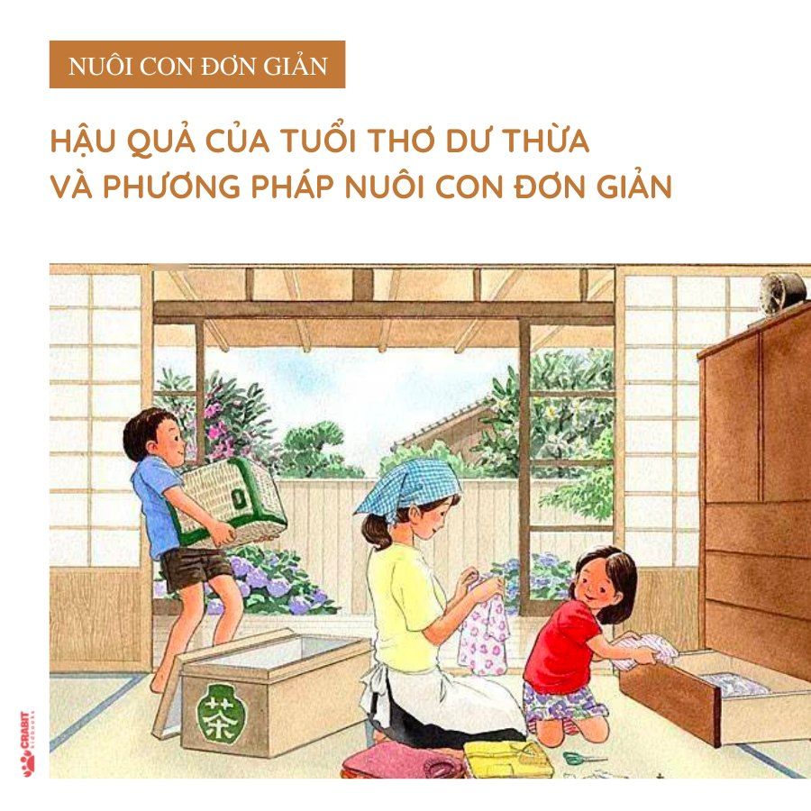 [Tip nuôi dạy] MỐI LIÊN HỆ GIỮA TUỔI THƠ DƯ THỪA VÀ RỐI LOẠN PHÁT TRIỂN