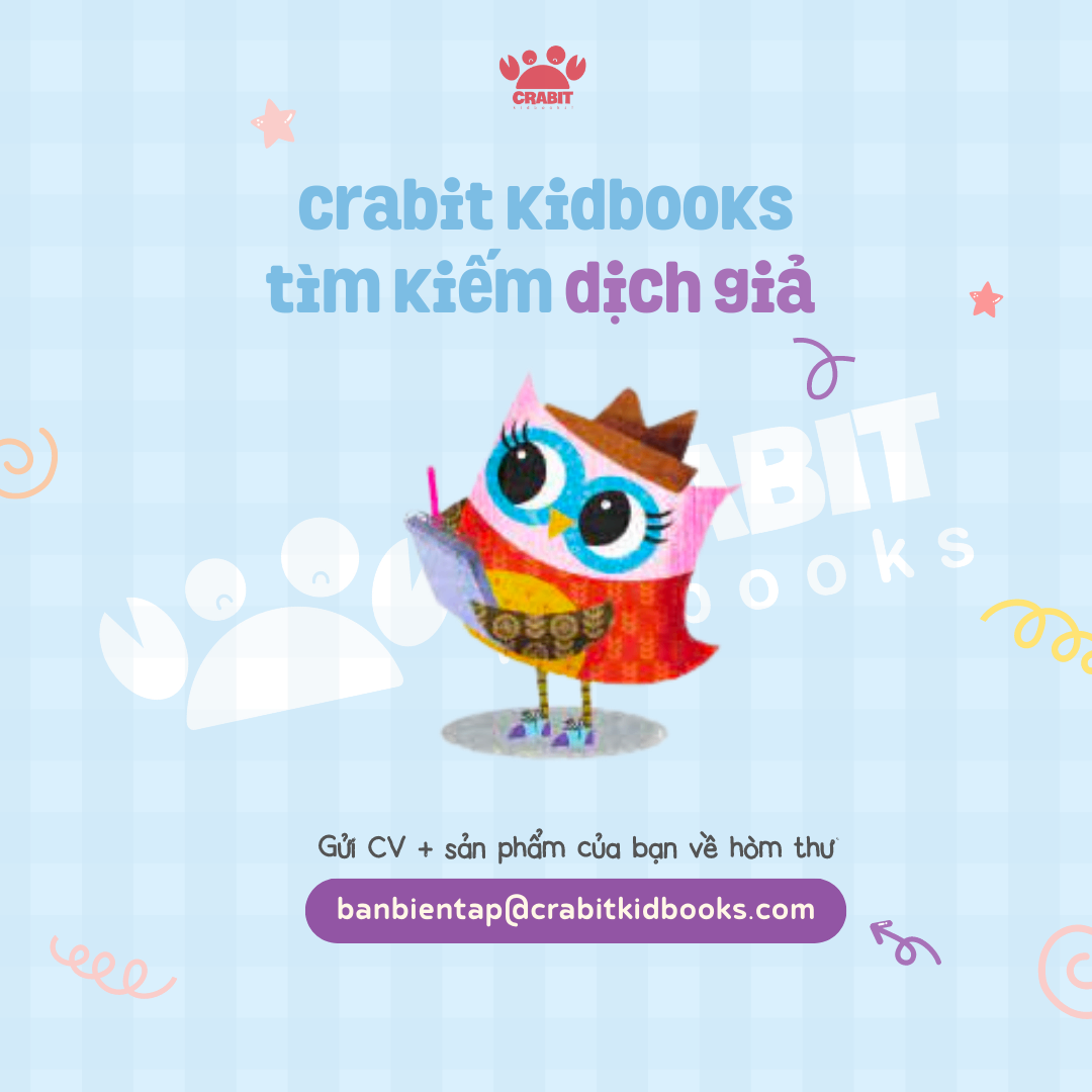 [Xuất bản] Crabit Kidbooks tìm kiếm dịch giả