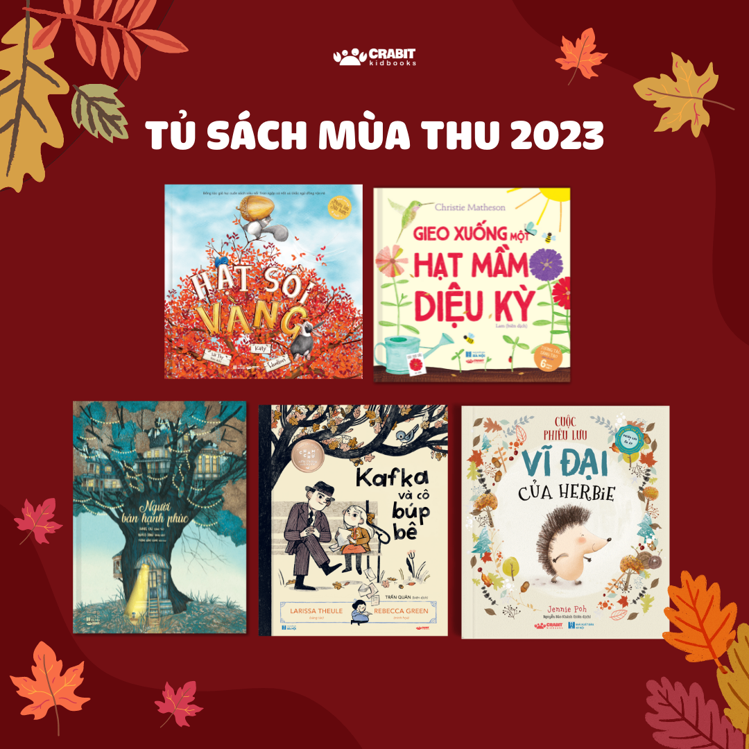 [Review] Tủ sách mùa thu 2023 cho thiếu nhi