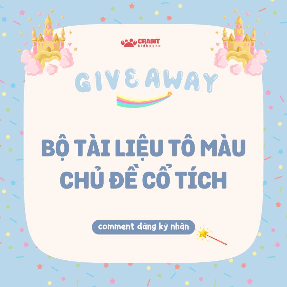 [Free File] Bộ tài liệu tô màu theo chủ đề cổ tích