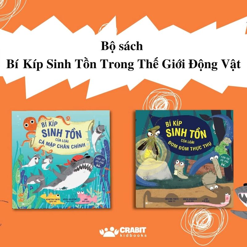 Bộ Bí Kíp Sinh Tồn Trong Thế Giới Động Vật - Bộ 02 cuốn