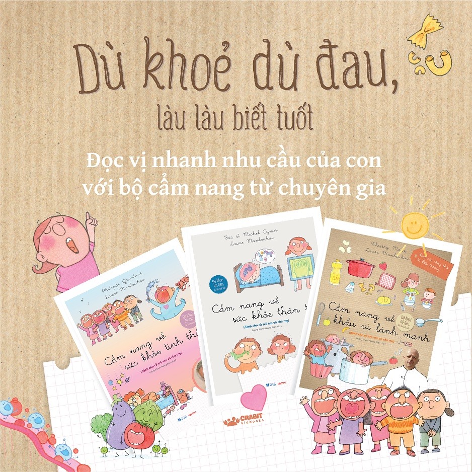 Dù khỏe dù đau, làu làu biết tuốt - Bộ 3 cuốn