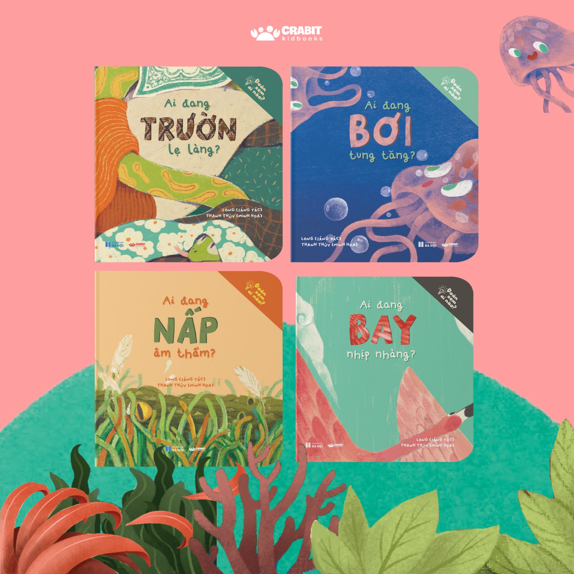 Đoán xem ai nào? - Bộ sách lật mở phán đoán (4 cuốn)