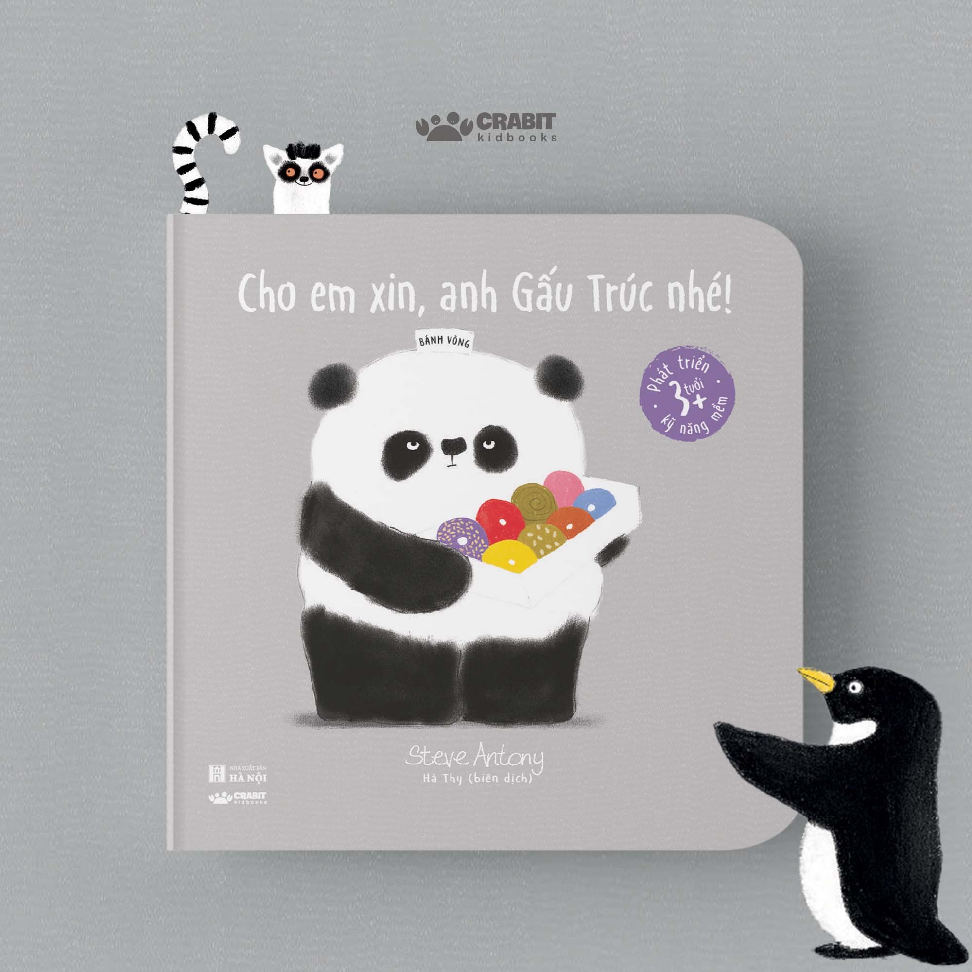 Cho em xin, anh Gấu Trúc nhé!