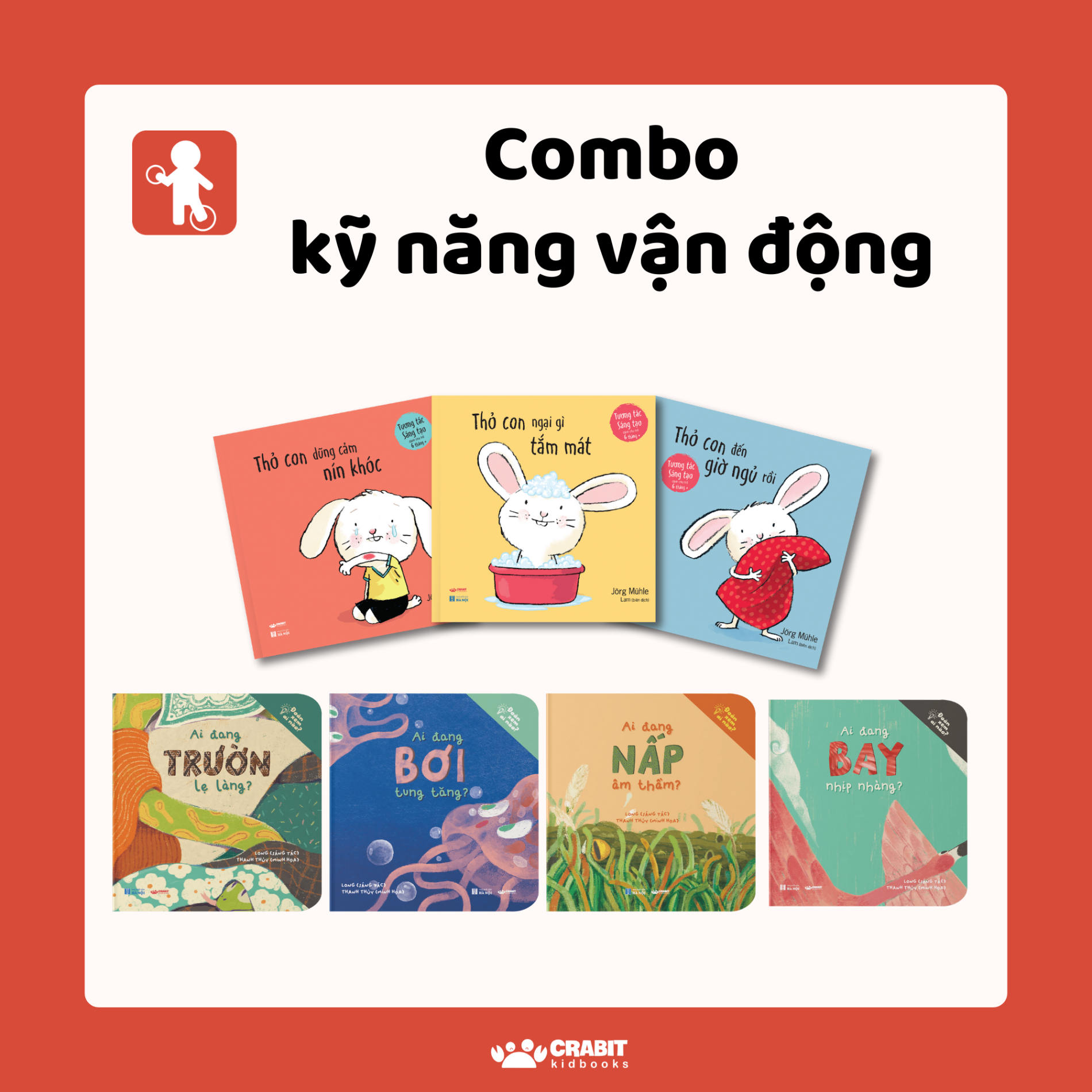 Combo sách phát triển kỹ năng cho trẻ 0-5t