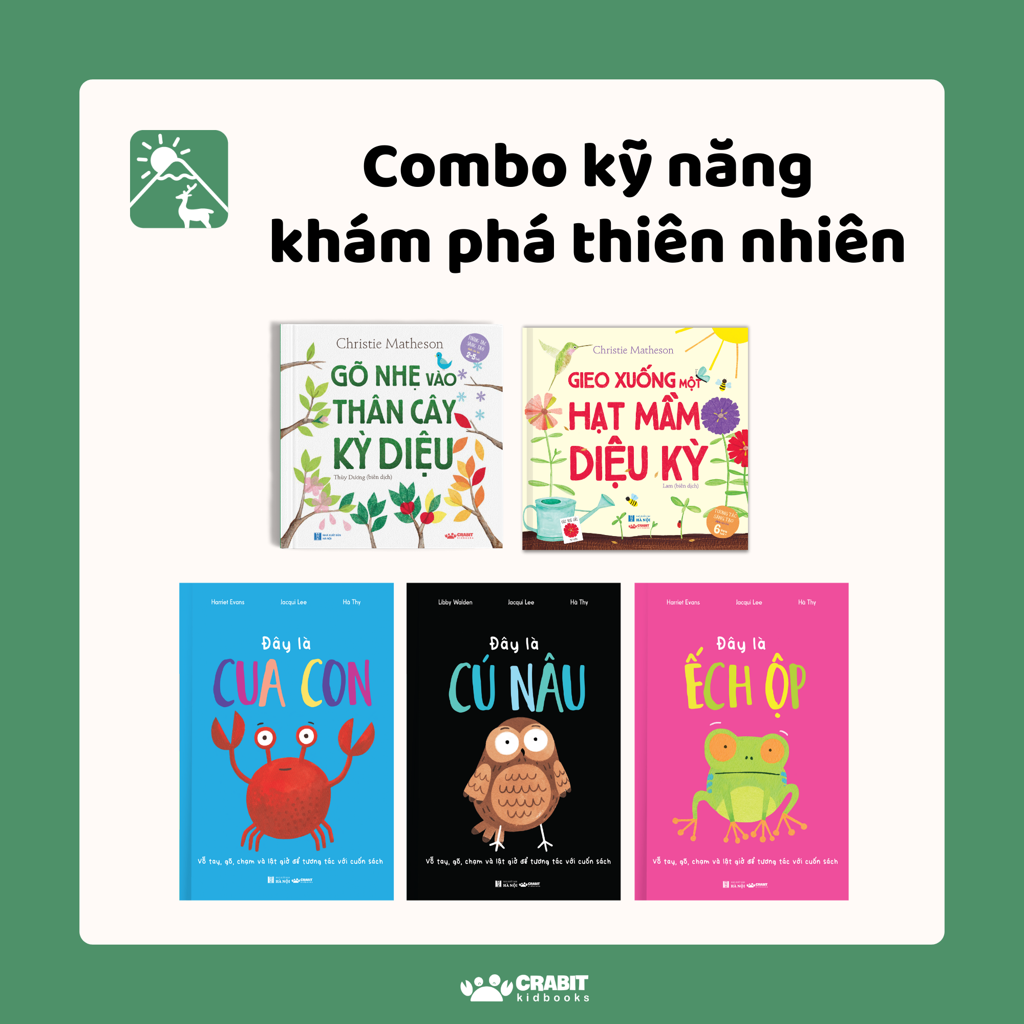 Combo sách phát triển kỹ năng cho trẻ 0-5t