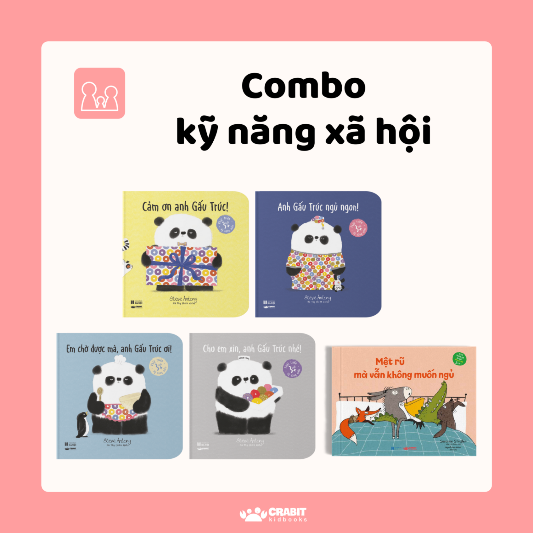 Combo sách phát triển kỹ năng cho trẻ 0-5t