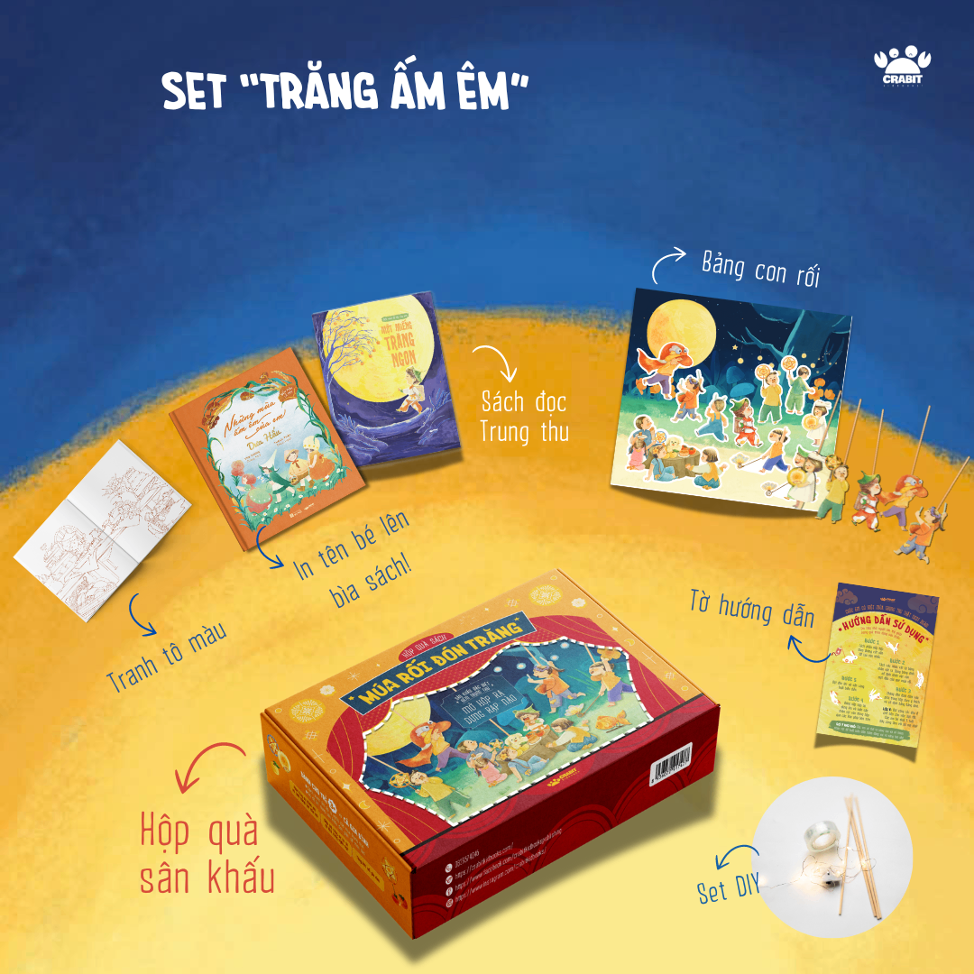 Múa Rối Đón Trăng - Set quà Trung thu cho bé