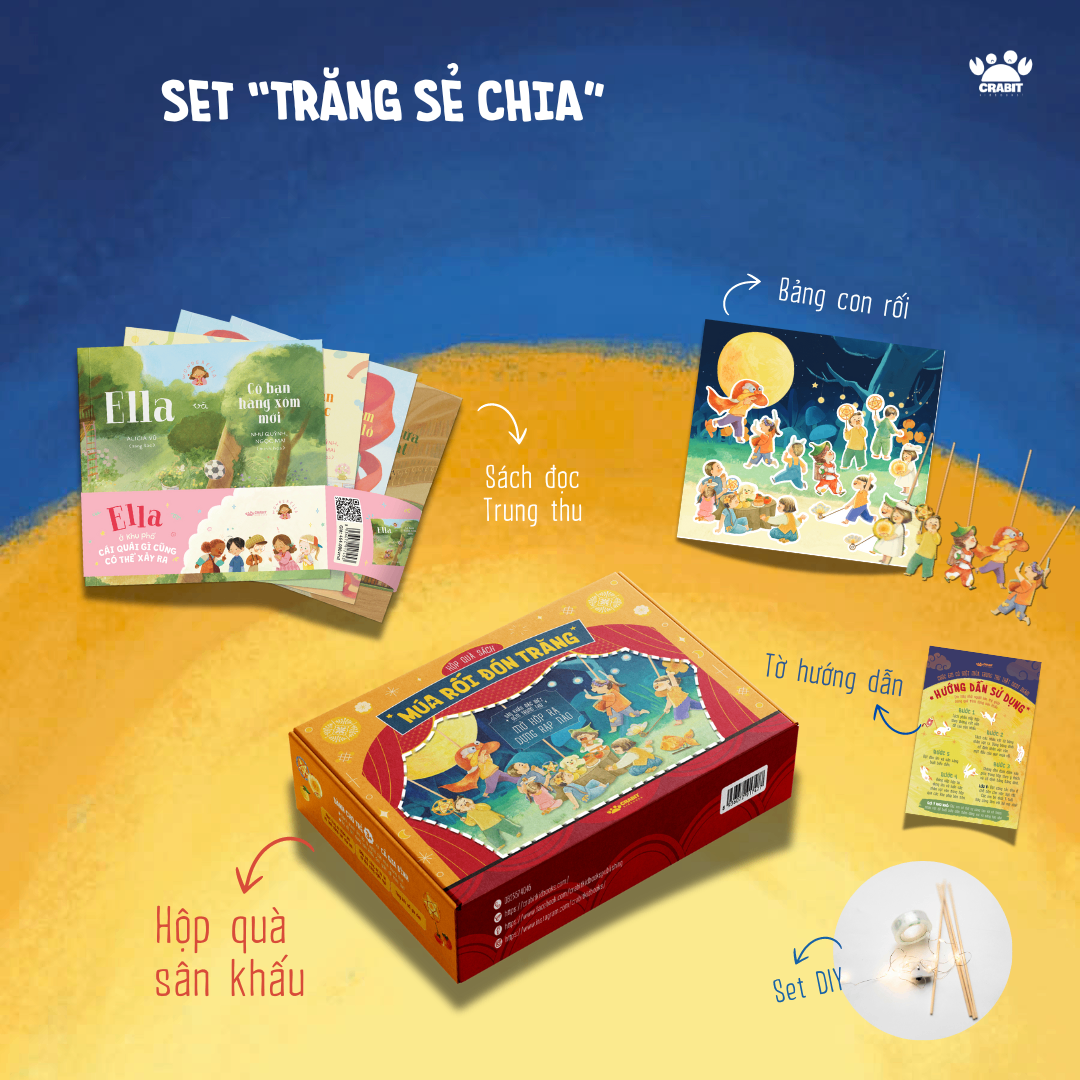 Múa Rối Đón Trăng - Set quà Trung thu cho bé