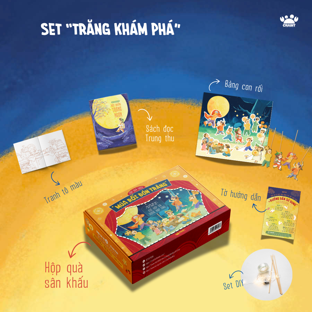 Múa Rối Đón Trăng - Set quà Trung thu cho bé