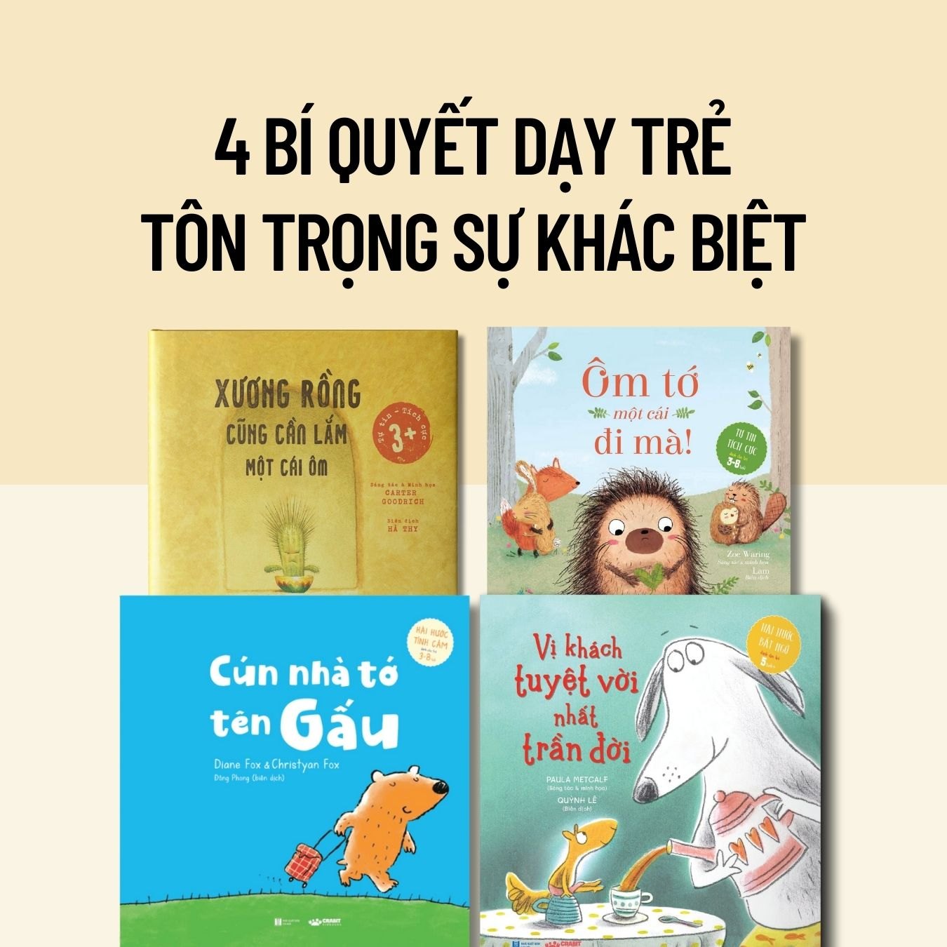 Bộ sách Tôn trọng sự khác biệt