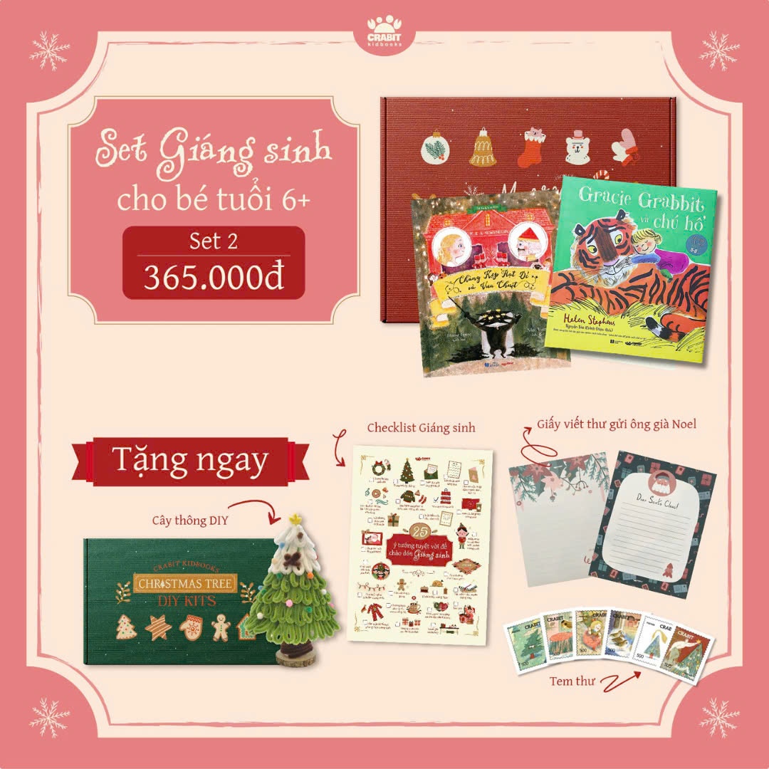 Set Giáng sinh cho bé tuổi 6+